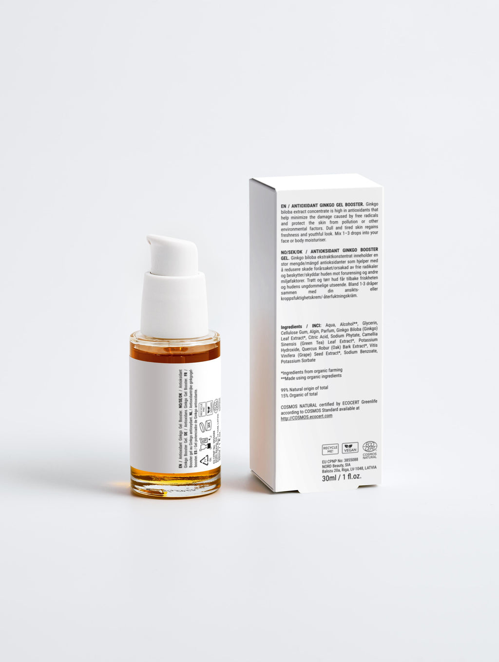 Gel Antioxydant au Ginkgo
